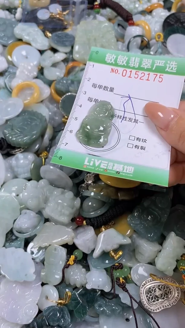 翡翠未镶嵌颈饰闪购0152175