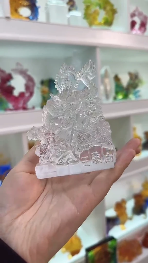 手工艺品琉璃龙王