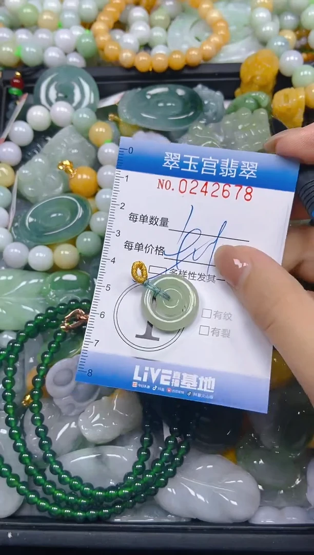 颈饰未镶嵌翡翠闪购C0242678多样性发其一