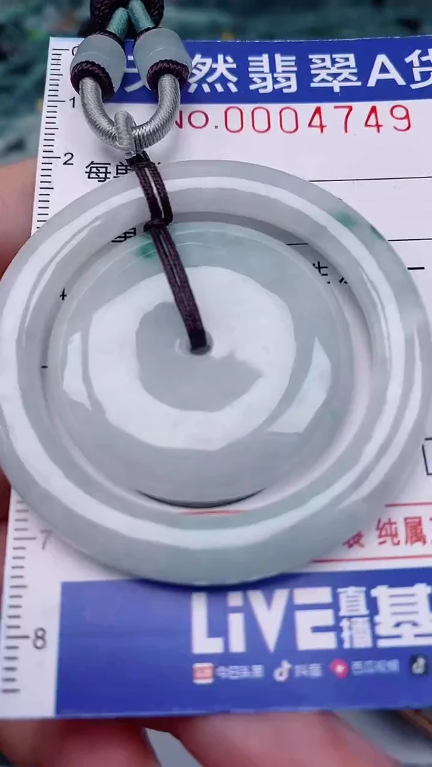 翡翠未镶嵌颈饰00004749