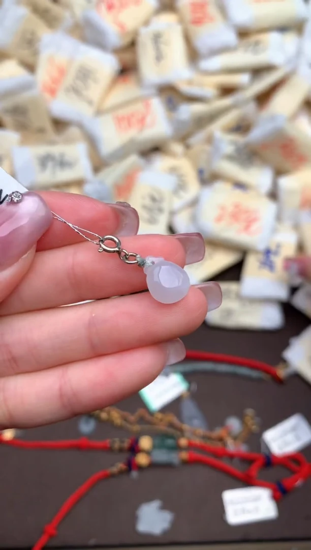 【闪购商品】翡翠颈饰银S925镶嵌 —