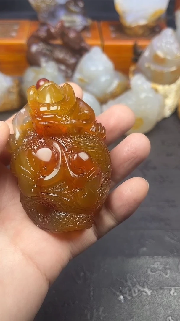 【闪购商品】玛瑙/玉髓手把未镶嵌1