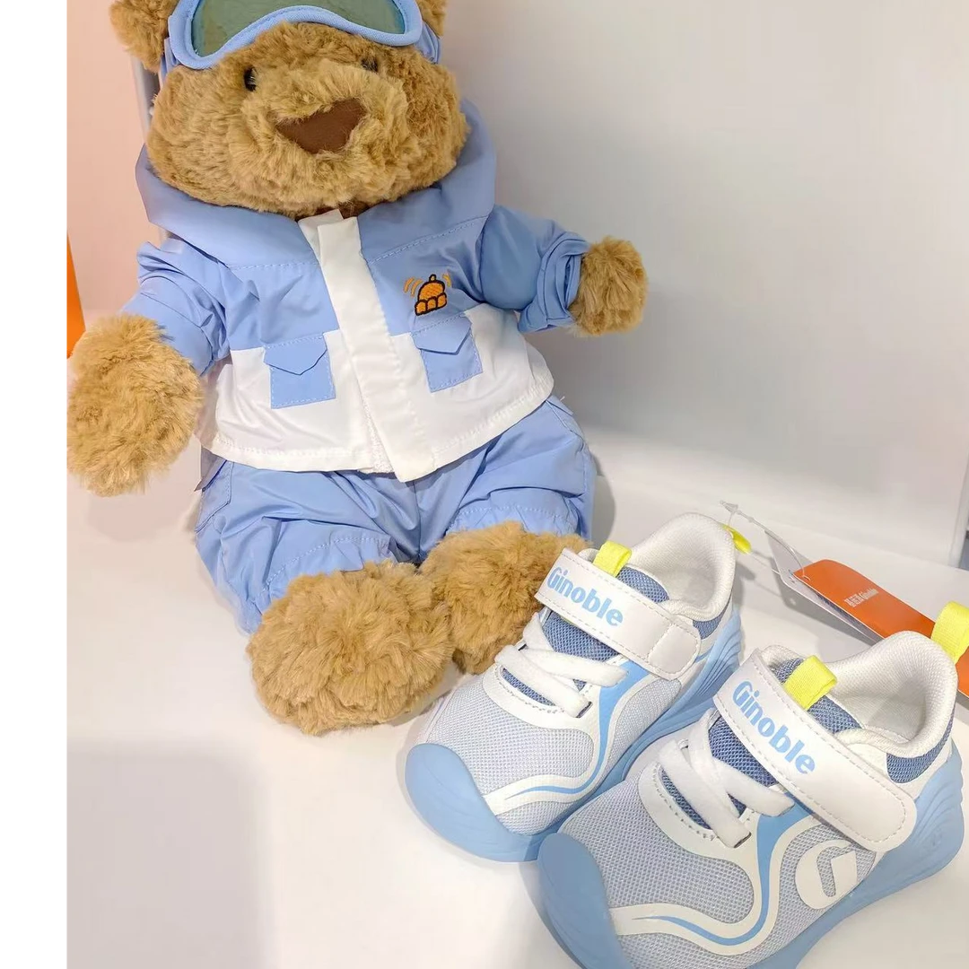 【轻盈＋系列】基诺浦机能鞋2026年春季新款男女宝宝学步鞋GB2527