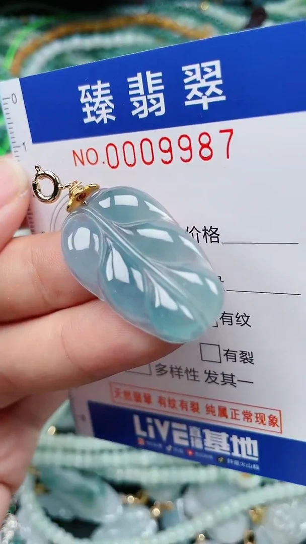 颈饰未镶嵌翡翠.0009987