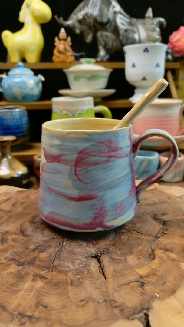 高温颜色釉窑变系列 马克杯 16