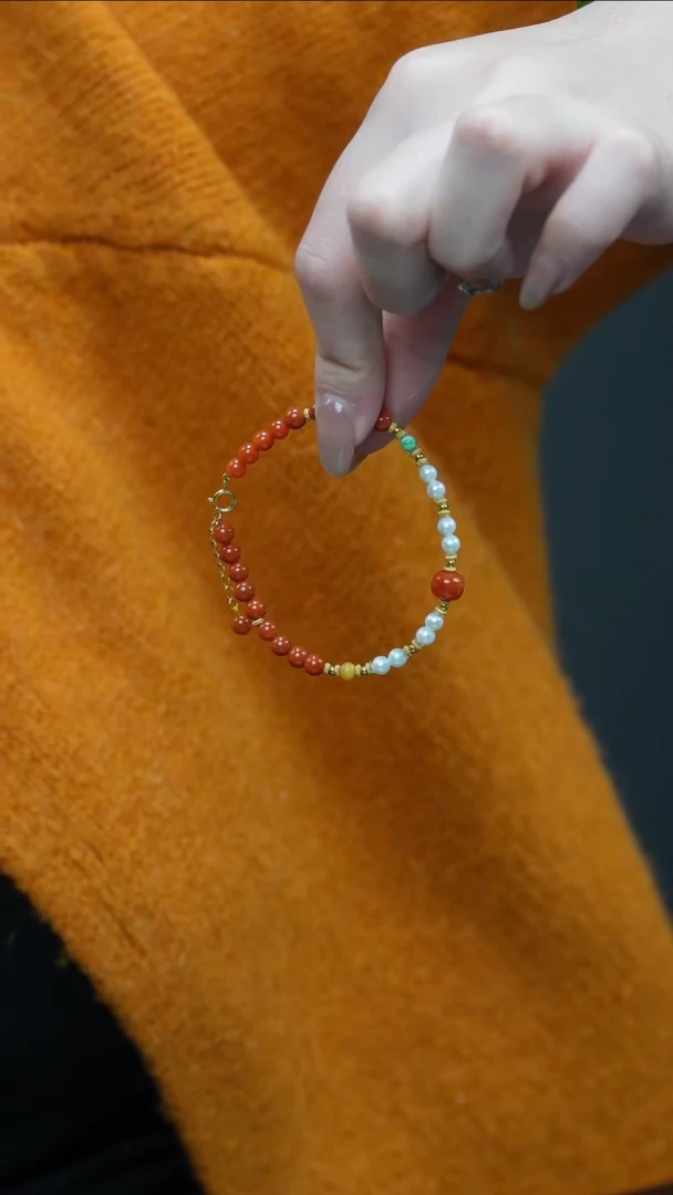 未镶嵌手链南红玛瑙1