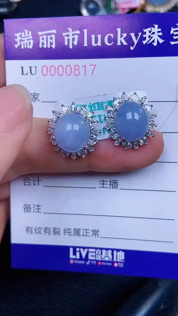 颈饰银S925镶嵌翡翠0817