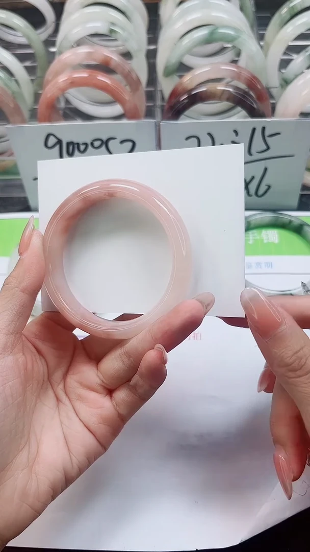 【闪购商品】石英质玉手镯未镶嵌A275-52/53