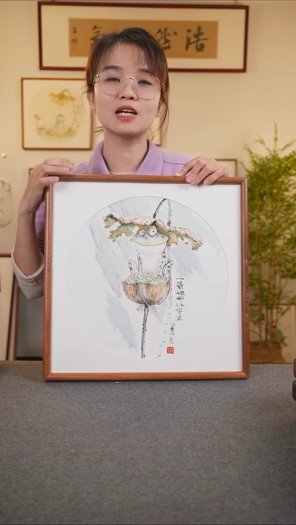 横款鹿鸣现代美术馆-张志城老师作品