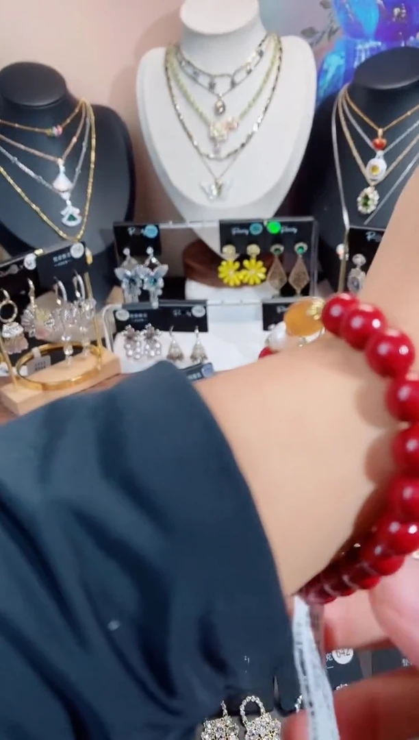 铜合金无925银手链7430