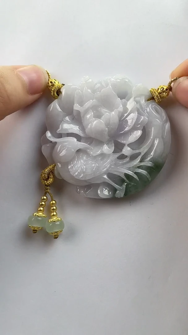 【闪购商品】翡翠颈饰未镶嵌2007(赠链)部分宝贝微瑕主播介绍为准