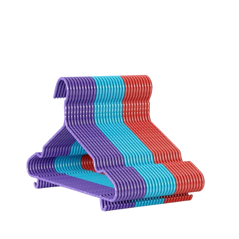 加粗成人衣架子家用加厚晾晒衣服衣挂架宿舍防滑儿童加长宽衣撑架