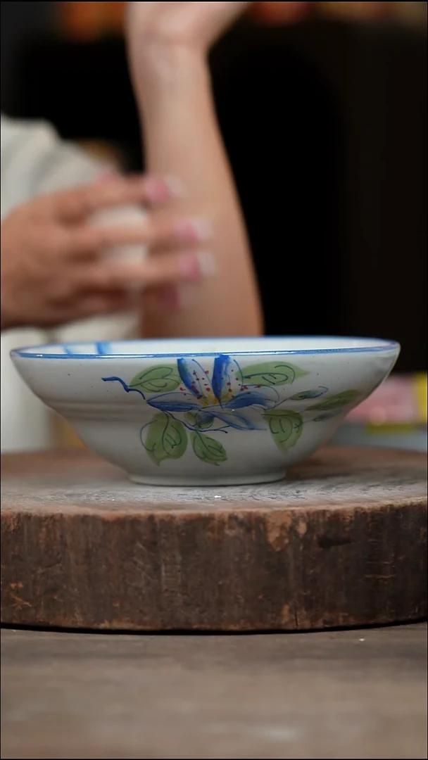 瓷片景德镇高温釉下彩（食品级）