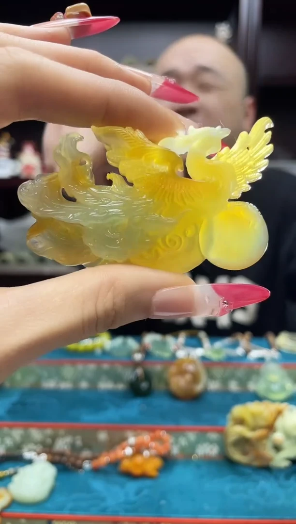 未镶嵌岫玉吊坠·