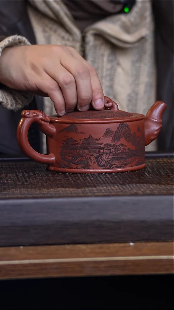 茶壶紫砂宜兴手工原矿紫砂壶001