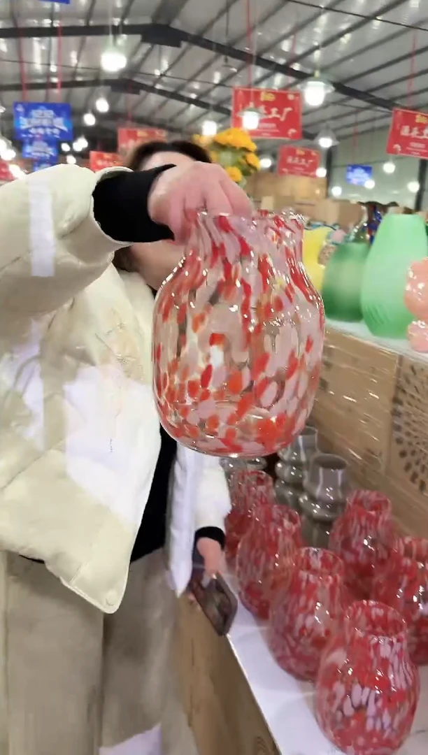 【闪购商品】玻璃于清花器V-早29