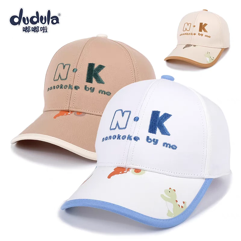 嘟嘟啦春秋婴幼儿童棒球帽薄遮太阳帽子休闲男女宝宝鸭舌帽防晒帽