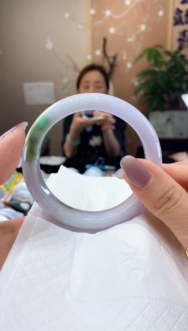 翡翠手镯未镶嵌59.4圈口