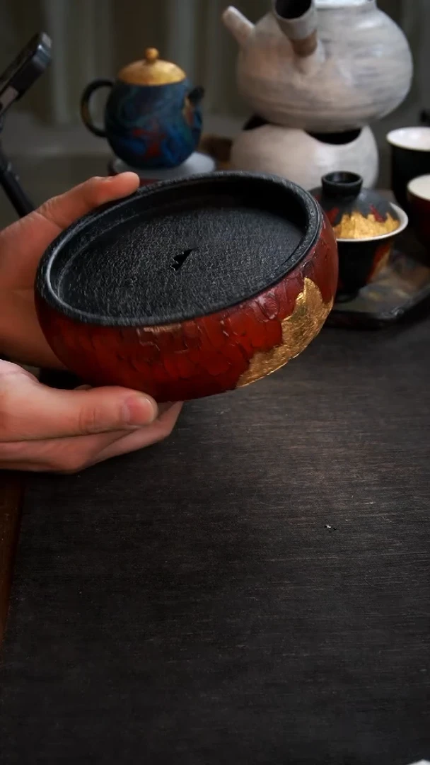【闪购商品】其他红金蓄水壶承小康茶器