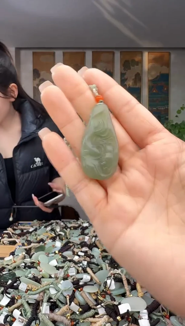 颈饰未镶嵌和田玉拍一发一多样性发货