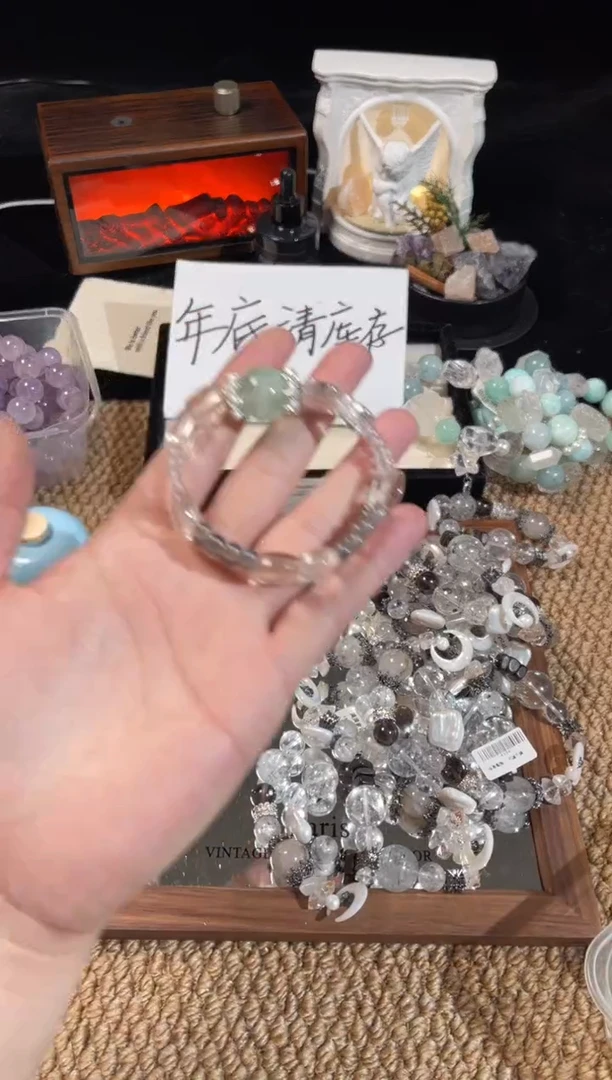 未镶嵌手链水晶多样性发货 发其一24