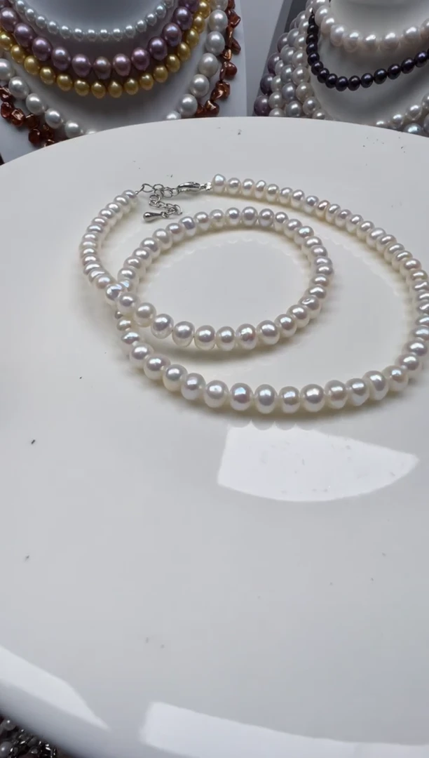 【闪购商品】淡水珍珠颈饰未镶嵌1