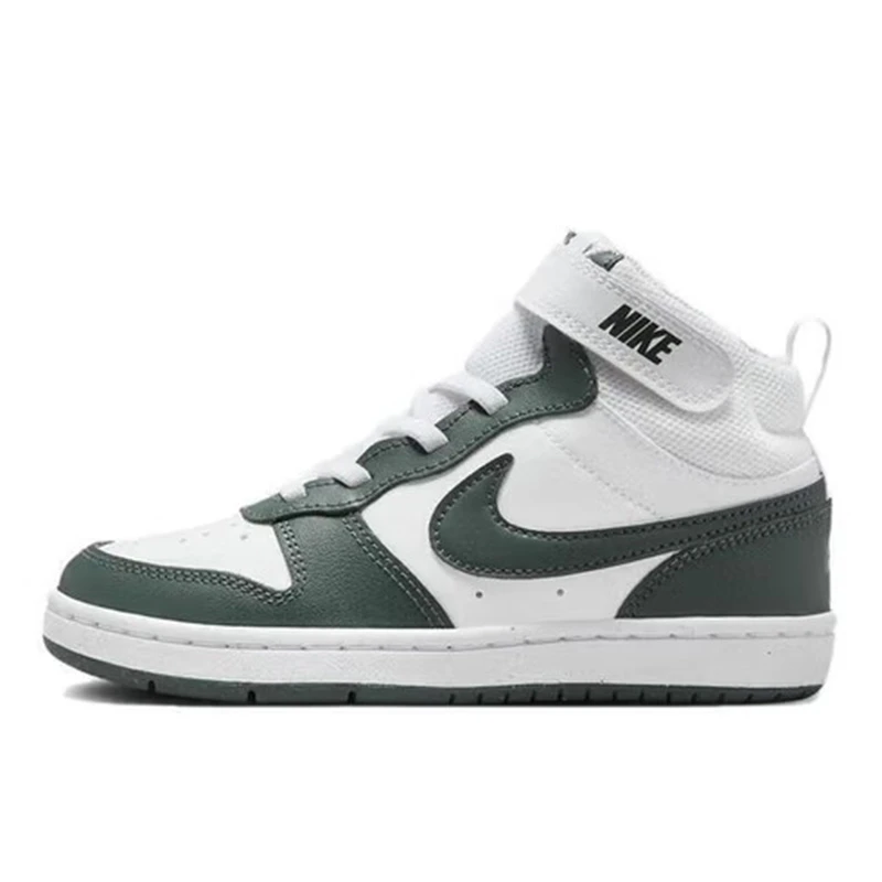 NIKE耐克小童鞋25新款运动鞋Court中帮板鞋时尚休闲鞋CD7783-119