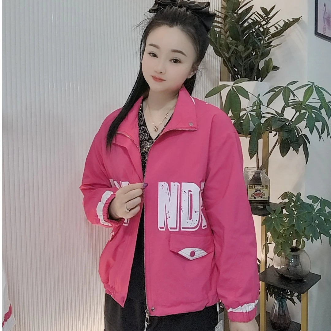 【婉婷服饰】5A20短款春秋季女士时尚百搭长袖外套