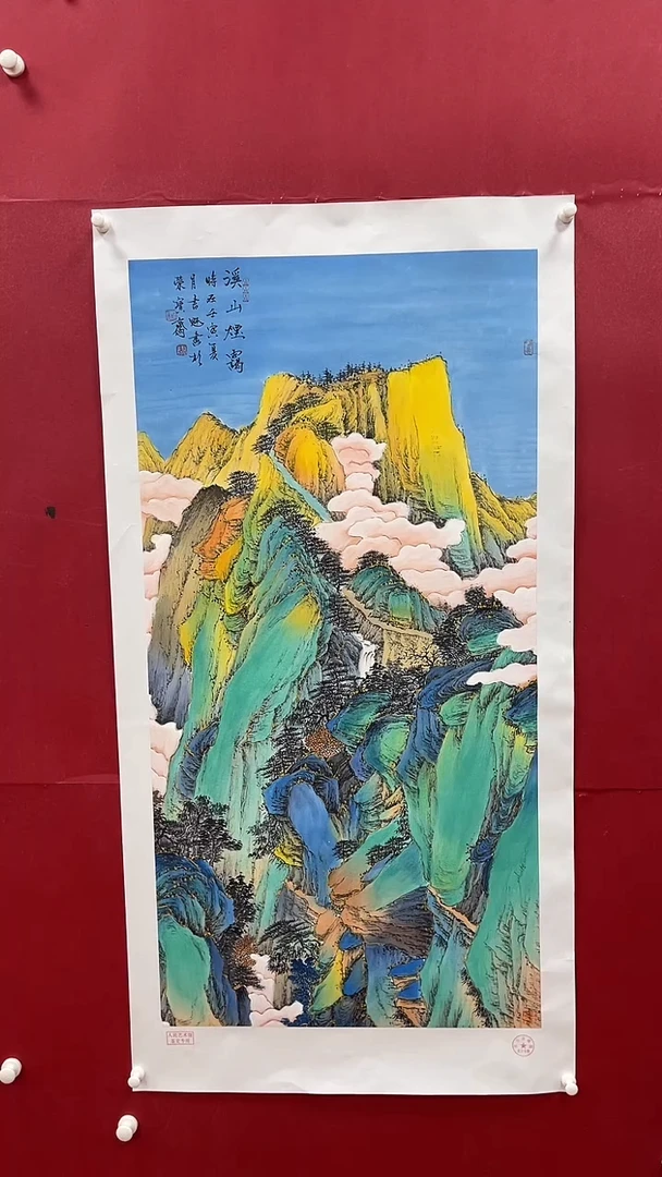 【闪购商品】国画书魁-绘画作品-36