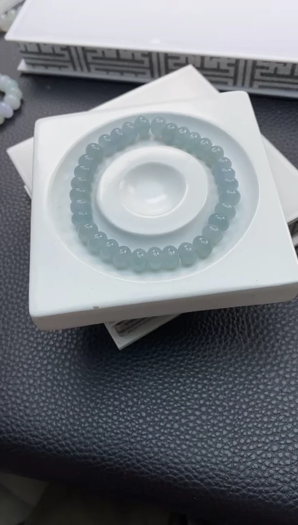 未镶嵌手串翡翠134天然A货翡翠手串