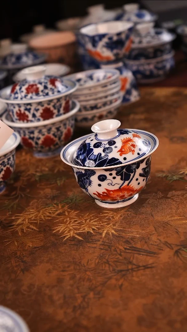 景德镇手工手绘茶器-98