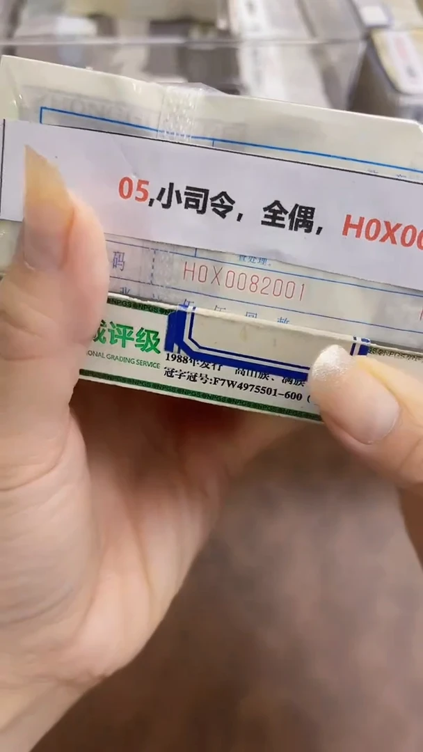 M 05,小司令，全偶，H0X0082222