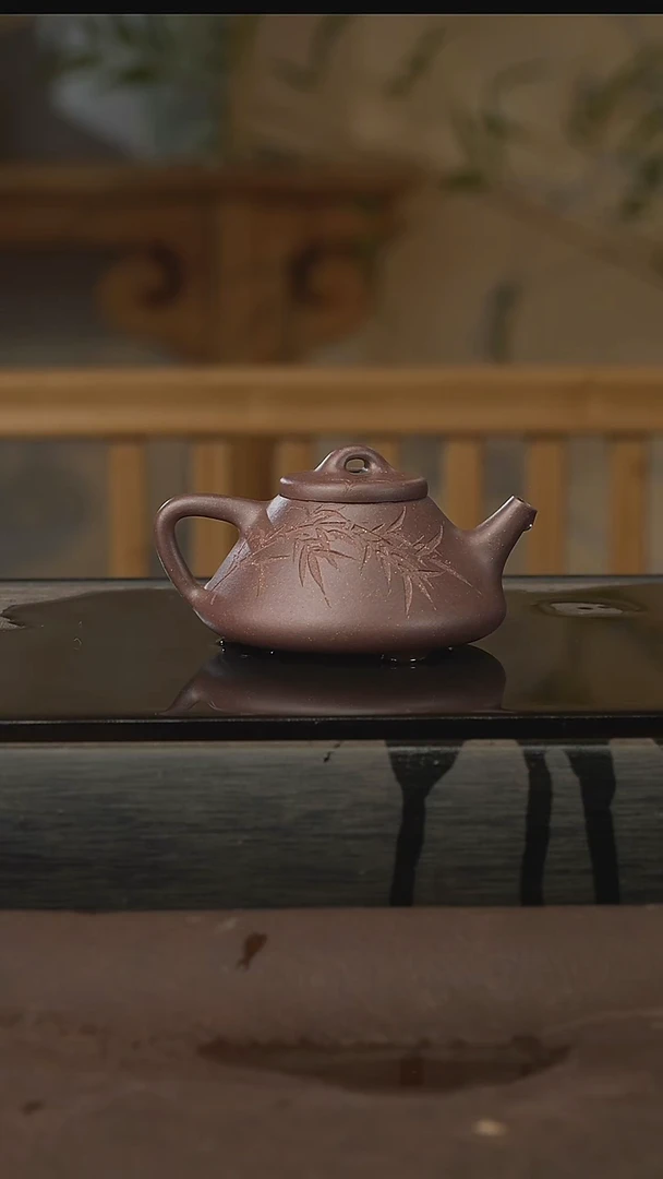 茶壶紫砂行**远zhaozheng 全手工 120cc 特级紫泥