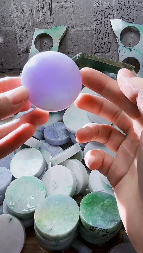 裸石翡翠天然翡翠A货507