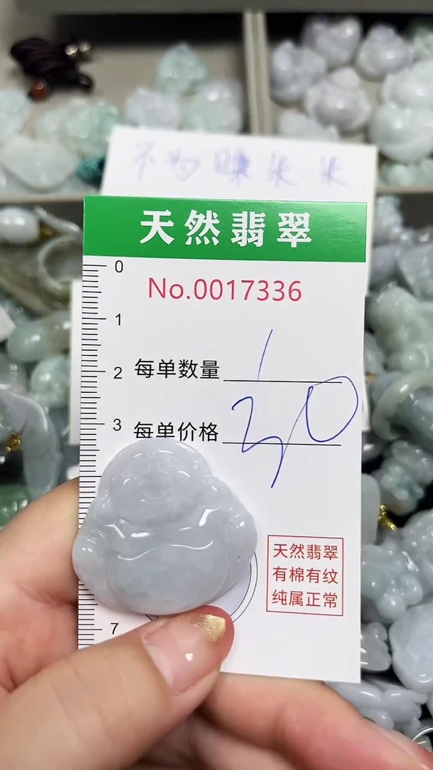 翡翠未镶嵌吊坠(不含链)7336