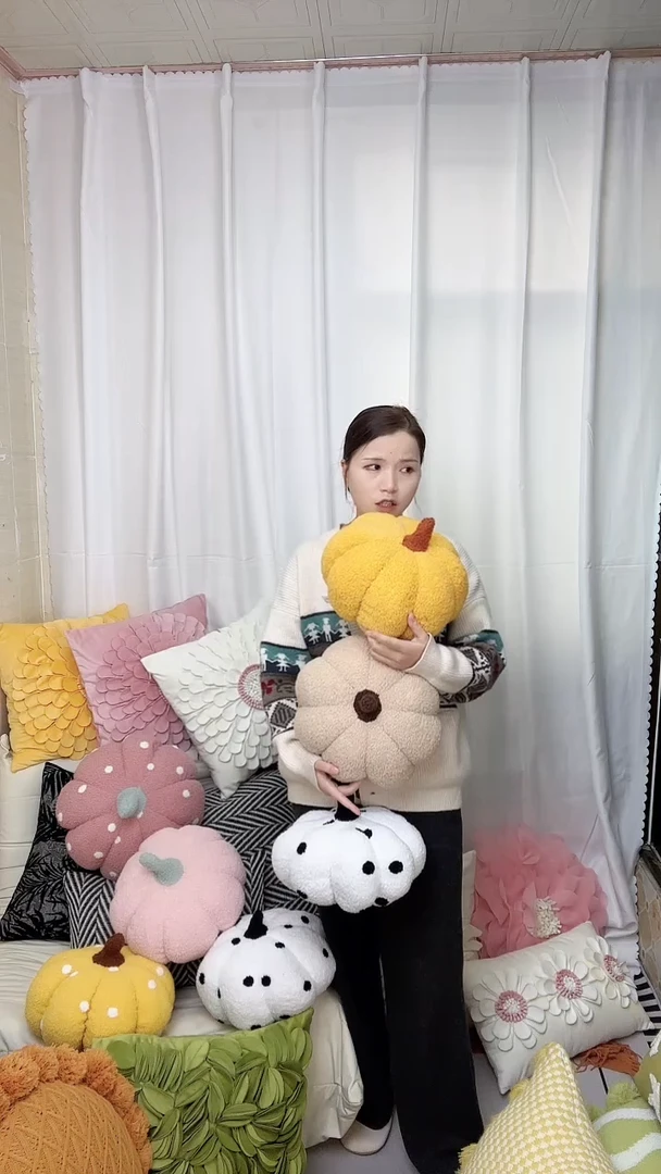 粉丝福利，南瓜抱枕16元，颜色可挑选