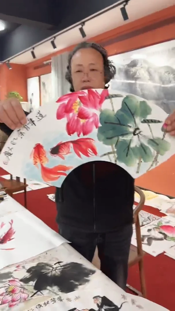 国画李火庆/国画/花鸟