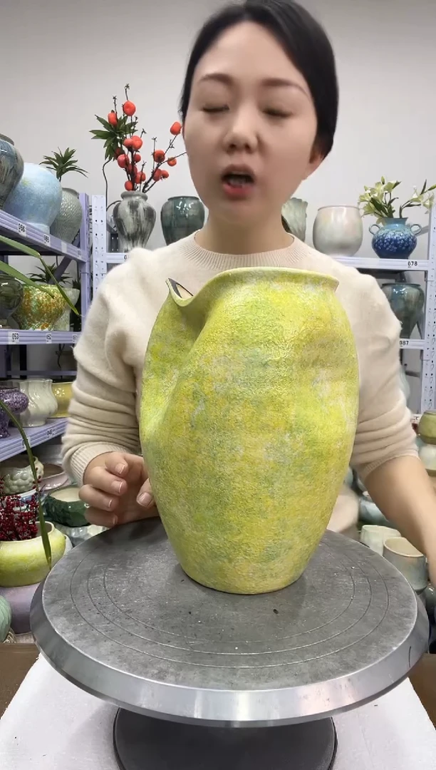 【1.2】花盆链接 高：  24口：13