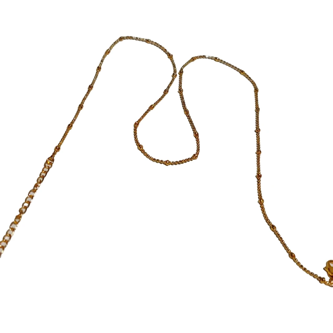 非金属珐琅吊坠 轻奢气质时尚百搭简约精致吊坠 ZWD12183