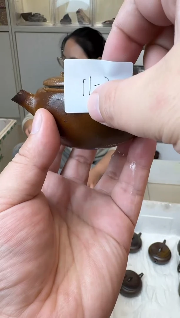 茶壶紫砂汉瓦-半手工-宝山降坡泥-30目-容量：150CC“裸烧柴烧”11-2