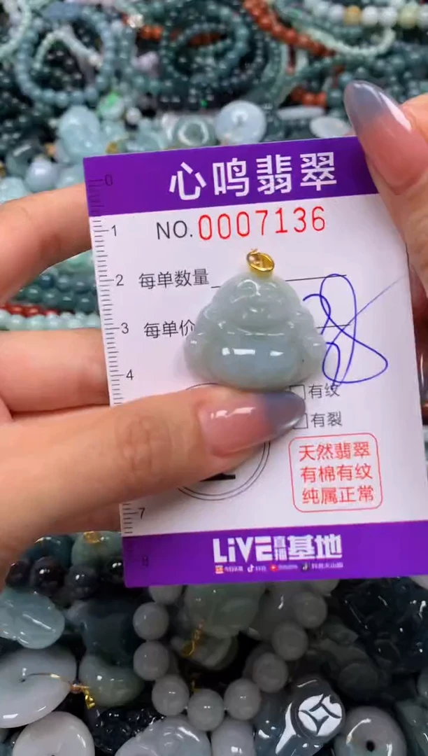 颈饰未镶嵌翡翠闪购007136