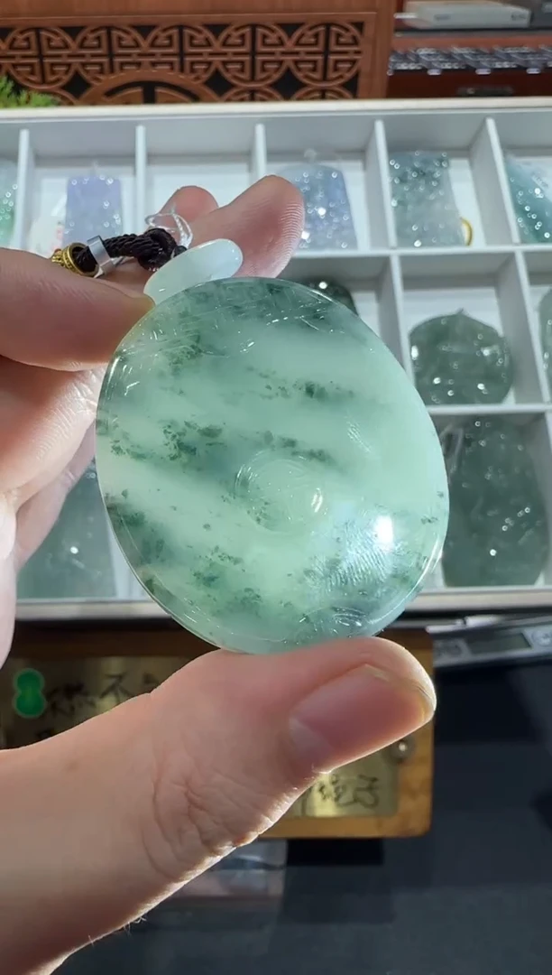 未镶嵌挂件翡翠A货翡翠多样性孤品