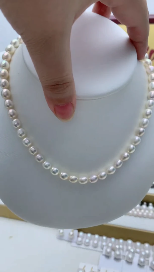 淡水珍珠未镶嵌项链e2 多样性发其一