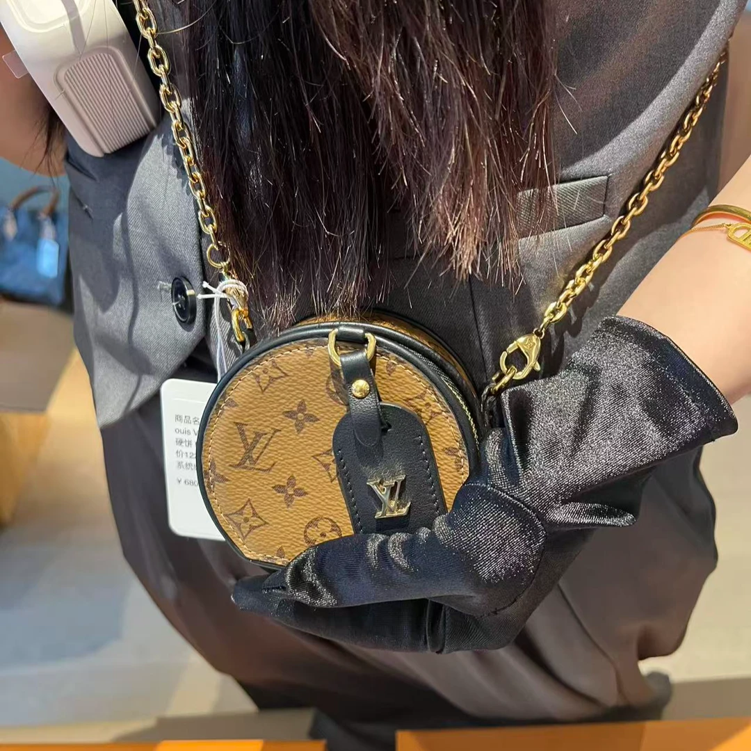 99新 LouisVuitton/路易威登 壹臻/老花圆饼