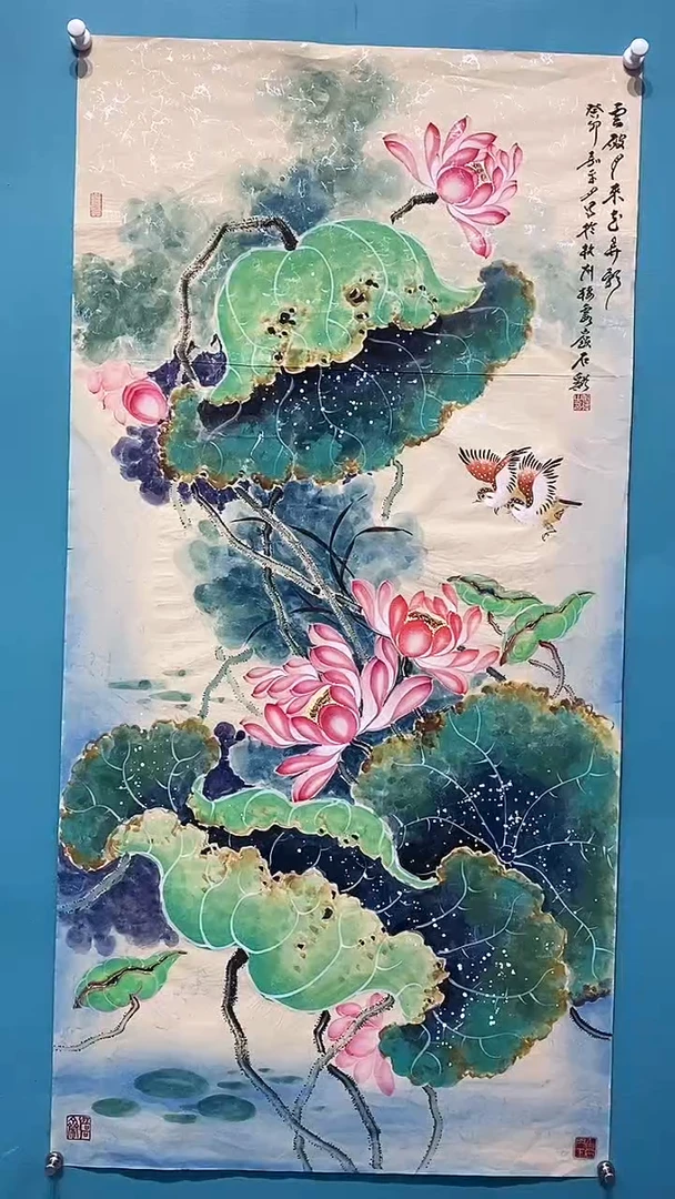 国画国画画都展厅国画作品B22