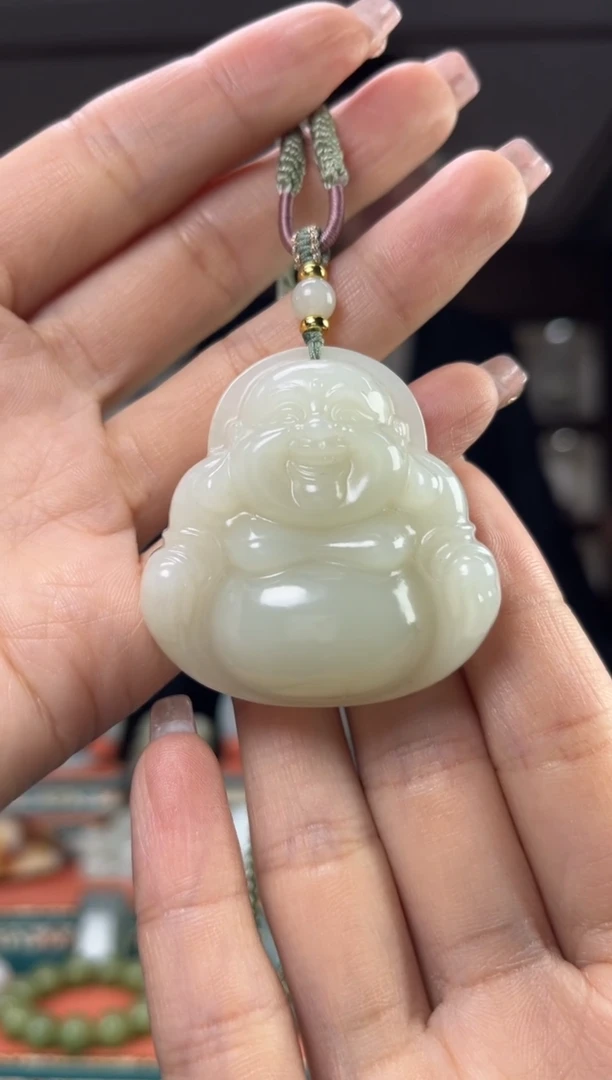 【闪购商品】和田玉颈饰未镶嵌佩佩45mm左右