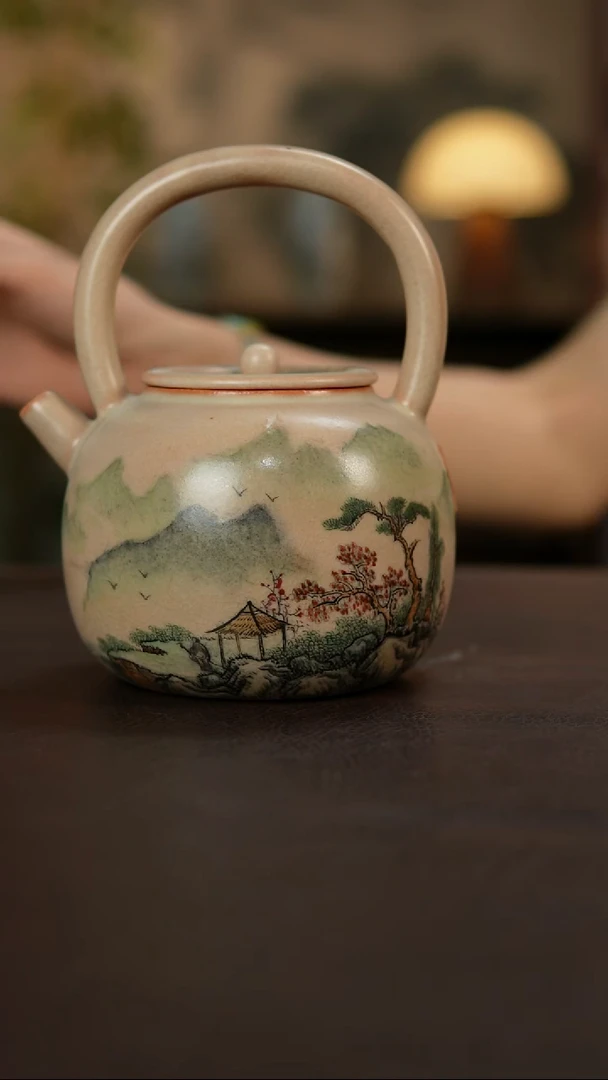 杯景德镇陶瓷杯碗柴烧多人