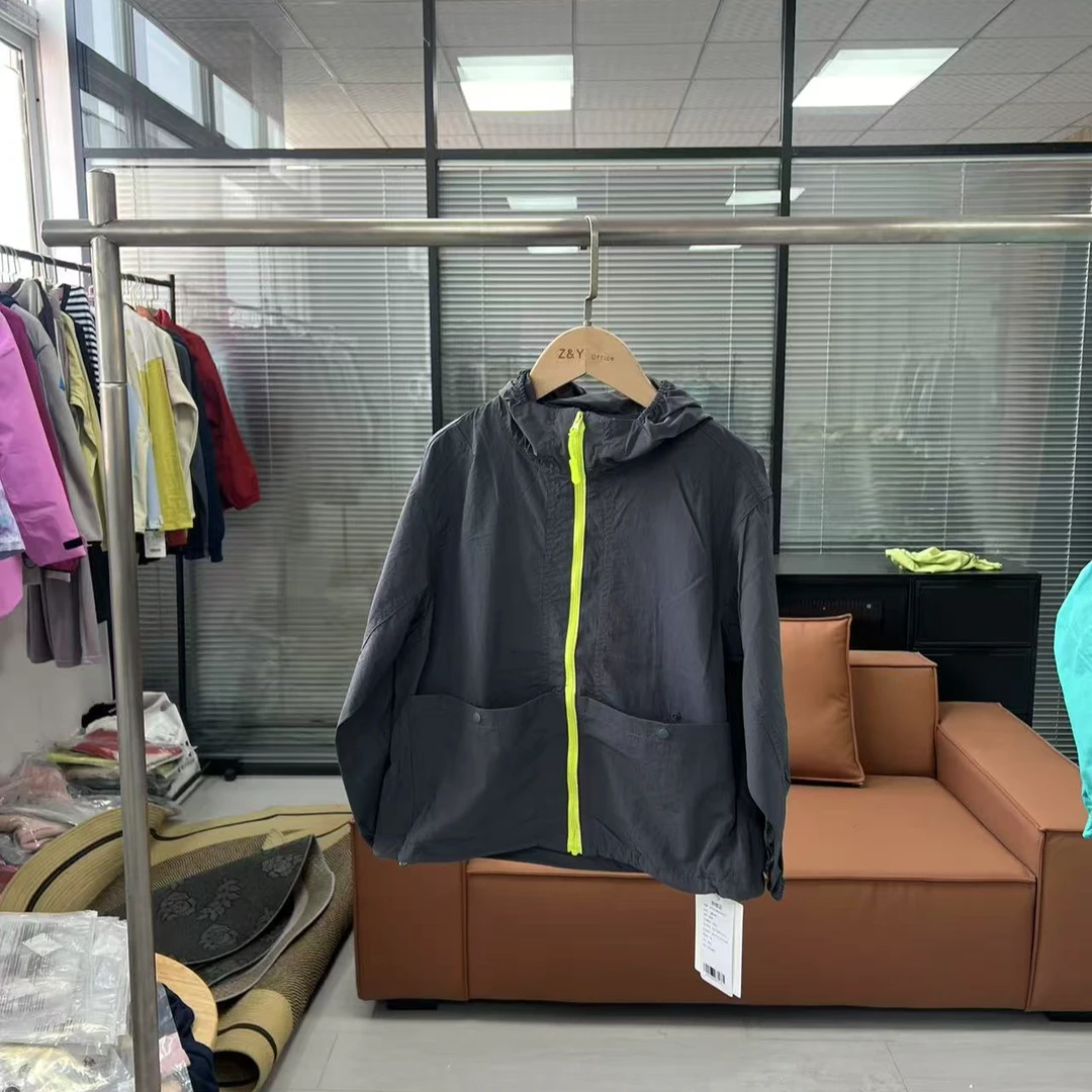 2025新款春秋儿童男童女童儿童防晒衣外套拉链纯色