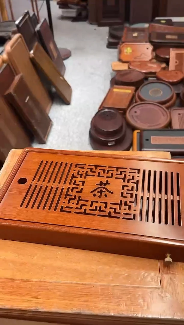 花梨木茶盘36*20