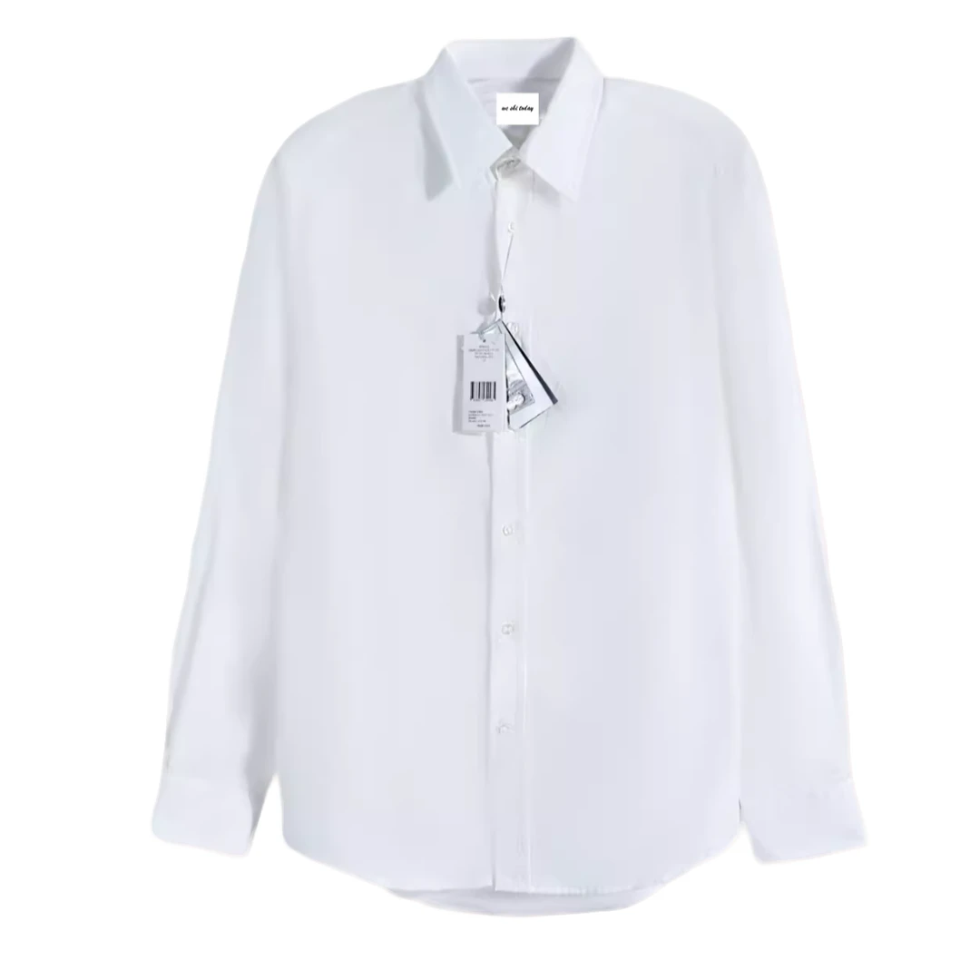 R撤美系紫标意大利产超软时尚质感全棉休闲衬衫百搭Y